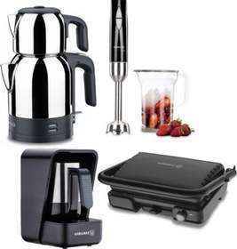 Resim A3011 Optima Siyah Elektro Çeyiz Seti 