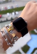 Resim pullmarkt Unisex - Led Silikon Kordon Kol Saati 
