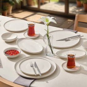 Resim Aryıldız Lima Platin 32 Parça 6 Kişilik Kahvaltı Takımı 