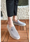 Resim Terry Erkek Rahat Dikişli Esnek Hakiki Deri Detaylı Loafer 7992 001 