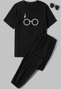 Resim uyguntarz Unisex Potter Baskılı 2'li Eşofman Takımı 
