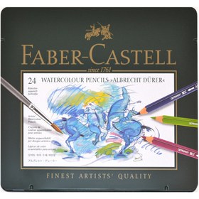 Resim Faber Castell Albrecht Dürer Aquarell Boya Kalemi 24 Renk 117524 