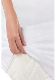 Resim Bebesi Bebe Fitted Alez 70x140 Cm Pamuk Sıvı Geçirmez Beyaz 