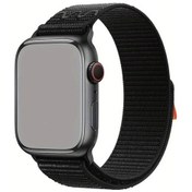 Resim Sunshine022 Esnek Örme Nylon İwatch Kayışı 42mm 44mm 45mm 49mm Mixed Color Dayanıklı Rahat 