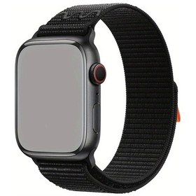 Resim Sunshine022 Esnek Örme Nylon İwatch Kayışı 42mm 44mm 45mm 49mm Mixed Color Dayanıklı Rahat 