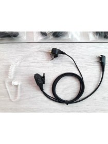 Resim Baofeng K5 Akustik Wln Zastone Retevis Telsiz Akustik Şeffaf Ajan Kulaklık 