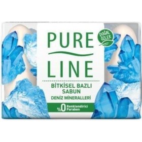 Resim Pure Bitkisel Bazlı Sabun Deniz Mineralleri 70 Gr 4'lü Diğer 