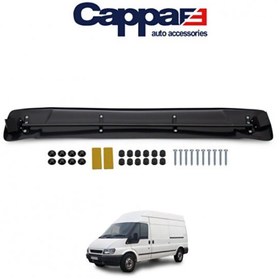 Resim İtibar Ford Transit Ön Cam Güneşliği Siperlik Vizör Şapka Terek Akrilik (ABS) Piano Black 2002-2006 