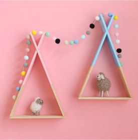 Resim Jaju Baby Pembe-mint Çadır Tepe Raf 