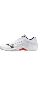 Resim Mizuno Lightning Star Jr Çocuk Voleybol Ayakkabısı Beyaz / Siyah 