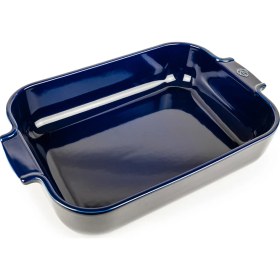 Resim Peugeot Appolia Dikdörtgen Fırın Kabı Mavi 36 cm 