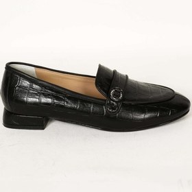 Resim Elisse Shoes Kadın Siyah Toka Detaylı Ayakkabı 
