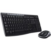 Resim HELLO PAPANA Logitech MK270 Q Kablosuz Usb Siyah Multimedya Klavye/Mouse Set 920-004525 