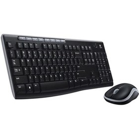 Resim HELLO PAPANA Logitech MK270 Q Kablosuz Usb Siyah Multimedya Klavye/Mouse Set 920-004525 