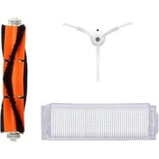 Resim Roborge Xiaomi Vacuum Mop 2 Pro (MJST1SHW) Robot Süpürge Uyumlu 3'lü Yedek 