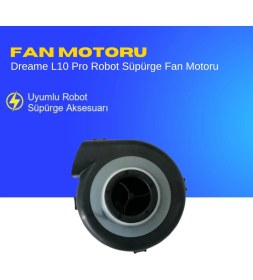Resim Ümit Maker Dreame L10 Pro Robot Süpürge Fan Motoru 