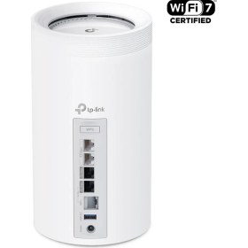 Resim TP-Link Deco BE85 (1-Pack) | Wi-Fi 7 Mesh Sistemi | BE19000 Mbps | Fiber Uyumlu | Üç Bant | AI-Roaming | 10 Gbps Port | 6 GHz | 200 Cihaz | WPA3 | VPN | Mobil Uygulama ile Kolay Kurulum 