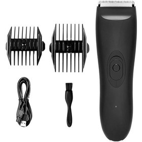 Resim Moveevo Erkekler Için Elektrikli Saç Kesme Makinesi Vücut Bakım Seti Erkek Vücut Saç Kesme Makinesi Kablosuz 