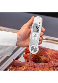 Resim Testo 104 Ir Bt Akıllı Lazerli Ve Problu Gıda Termometresi 