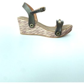 Resim Ithal Kadın Dolgu Topuk Rahat Sandalet (değiştirilebilen Deri Üst Kısım) 2 Model Birarada GALİBELLE732 