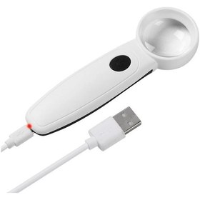 Resim Powermaster Usb Led Işıklı 11x Büyüteç Şarjlı Taşınabilir 37mm Lens Çapı 