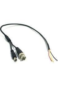 Resim Cesur Bnc Hazır Kablo Dc Power Jack Erkek Cctv Kamera Bnc Uç 