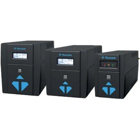 Resim Tescom Leoap 1000va 1f/1f 2x7ah 5/10dk Lcd Lıne Interaktıf Ups 