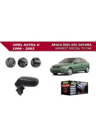 Resim Opel Astra G 1998 2003 Araca Özel Kol Dayama Siyah Niken 