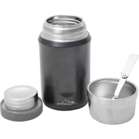 Resim Nurgaz Siyah Yemek Termosu 600 ml (Ng 172-S) 