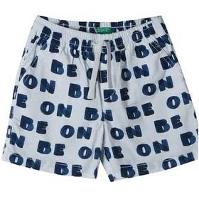 Resim United Colors of Benetton Unıted Colors Of Benetton Erkek Bebek Şort 4vpdg901w Mavi 