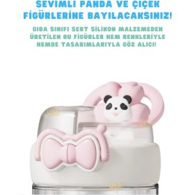 Resim Diller D2518 580ml Çift Kullanım Askılı Pipetli Tritan Matara Çok Renkli 