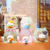 Resim 1 Adet / Kore Tarzı Sevimli Reçine Koleksiyon Figürü - Gizemli Tatlı Temalı Sürpriz Minyatür Ev veya Dessert Arabası Maketi, Doğum Günü, Sevgililer Günü İçin Hediye & Masa Üstü/Ev Dekoru (Rastgele 1 Aroma) 