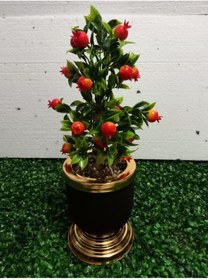 Resim ERHAN FLOWERS Mini Darbuka Saksida 50 Cm Nar Agacı 