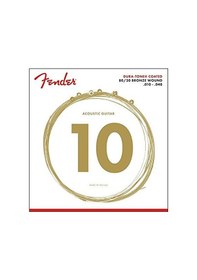 Resim Fender 0730880002 Dura-tone 880xl 80/20 Coated Akustik Gitar Teli 10-48 Ekstra İnce Takım Yumuşak Çalım Ve Dayanıklı Kaplama 