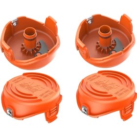 Resim Brevity Finds 4 Adet Black + Decker Biçme Makinesi Aksesuarları Için Uygun A6486/90583594 Yedek Makara Kapağı (Yurt Dışından) 