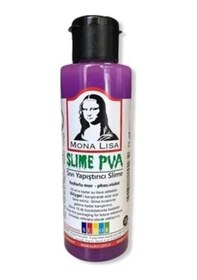 Resim Südor Mona Lisa Slime Tutkalı 70 Ml Fosforlu Mor 5 Adet 