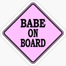 Resim TSC Uyarı Arabada Bebek Var Sticker Oto Etiket 18CM MD12 