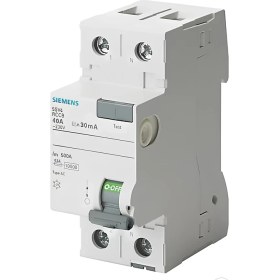 Resim Siemens 2X40A 300MA Kaçak Akım Rölesi 