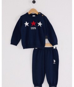 Resim U.s. Polo Assn Erkek Bebek Lacivert Takım Usb2607-c-v1 Lacivert 