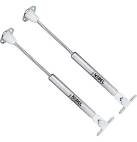 Resim Nobel Dolap Amortisörü Gazlı Piston Kapak Hidroliği 27 cm 100N (2 Adet) 