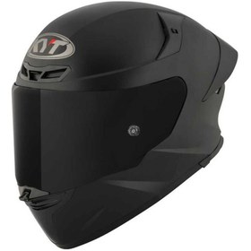 Resim KYT TT-REVO KASK PLAIN MATT BLACK 