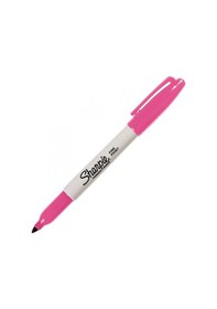 Resim Sharpie Fine Permanent Marker Pembe 