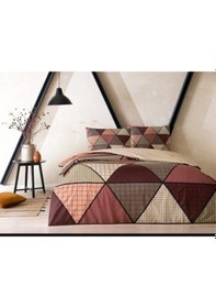 Resim Taç Ranforce Genç Modası Tek Kişilik Nevresim Takımı Delta 