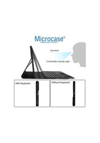 Resim Apple Uyumlu iPad 10.9 2022 10.Gen Bluetooth Touchpad Klavye+Mouse+Kılıf BKK7 