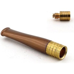 Resim joydizayn Metal Filtreli Slim Kahverengi Ağızlık 