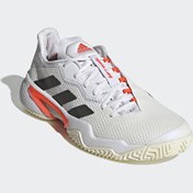 Resim Adidas GW5034W Barricade Kadın Beyaz Tenis Ayakkabısı adidas