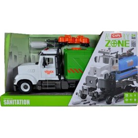Resim Ctoy Işıklı Ve Sesli Temizlik Kamyonu Yw9083b 