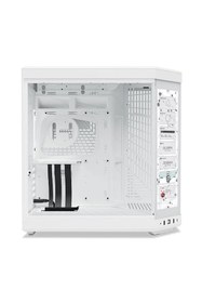 Resim HYTE Y70 Touch Snow White Temperli Cam USB 3.2 E-ATX Dual Chamber Mid Tower Dokunmatik Ekranlı Gaming Kasa (CS--Y70TI-WW) 
