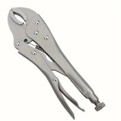 Resim 1 adet 12.7 cm Ayarlanabilir Metal Yüzeyli Ağır Hizmet Tipi Kilitli Pense, Yüksek Kaliteli Ergonomik Tutma Yeri - Ahşap İşleri, Kaynak ve Metal Tamiratlar için Çok Fonksiyonlu Basınç Kelepçesi | Ayarlanabilir Kelepçe | Metalik Gövde, Ahşap Kelepçeleri 