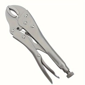 Resim 1 adet 12.7 cm Ayarlanabilir Metal Yüzeyli Ağır Hizmet Tipi Kilitli Pense, Yüksek Kaliteli Ergonomik Tutma Yeri - Ahşap İşleri, Kaynak ve Metal Tamiratlar için Çok Fonksiyonlu Basınç Kelepçesi | Ayarlanabilir Kelepçe | Metalik Gövde, Ahşap Kelepçeleri 